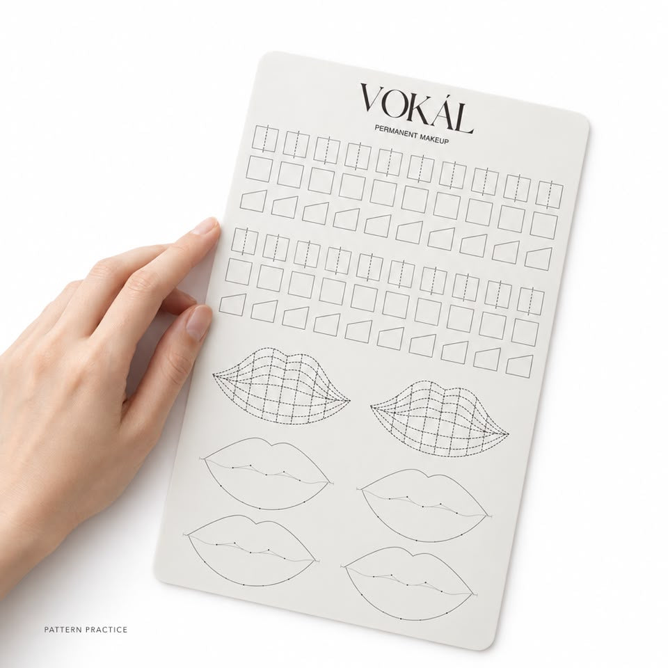 VOKÁL Double-Sided Lip Mapping PMU Practice Skin