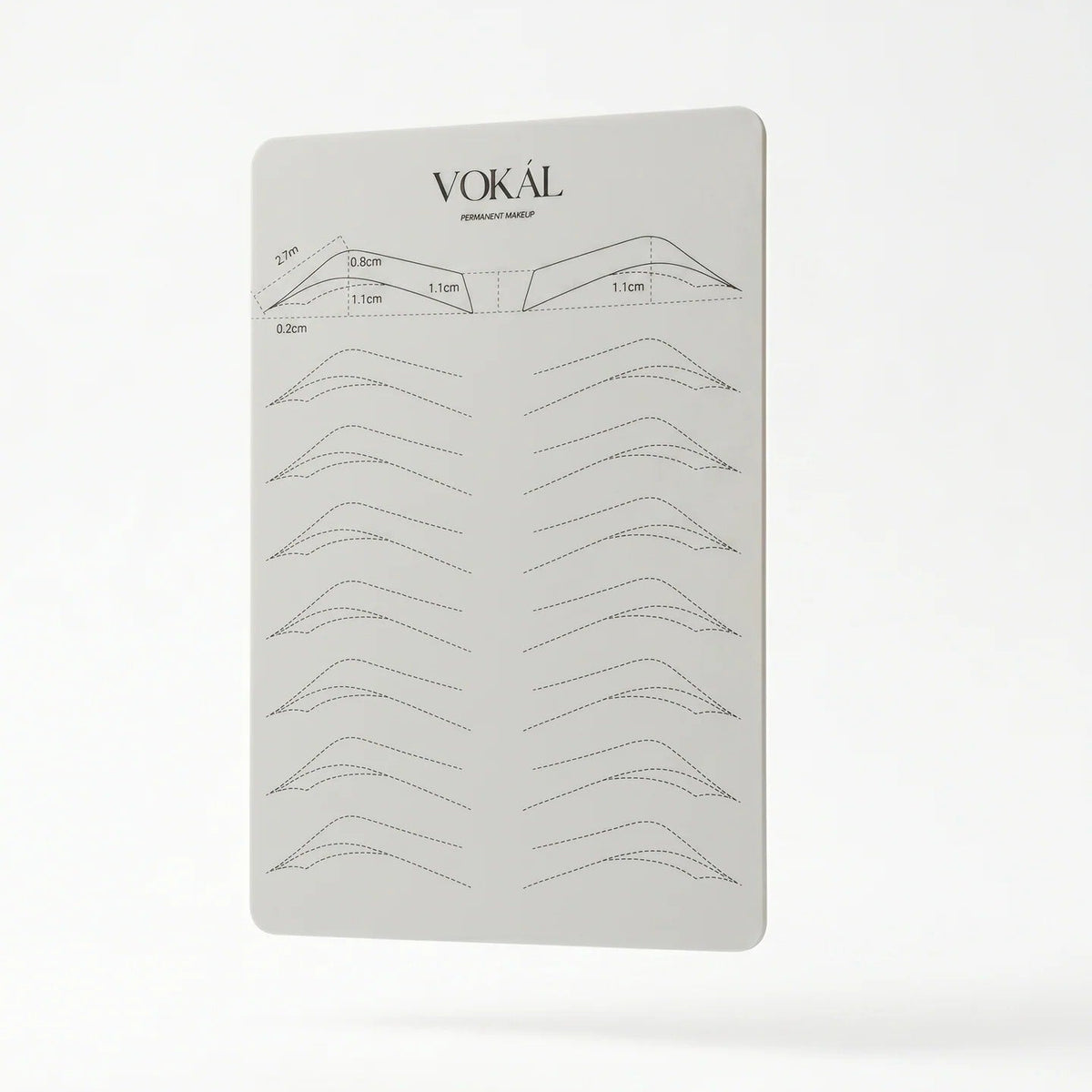 VOKÁL Skin Latex – Professional Eyebrow PMU Practice Skin