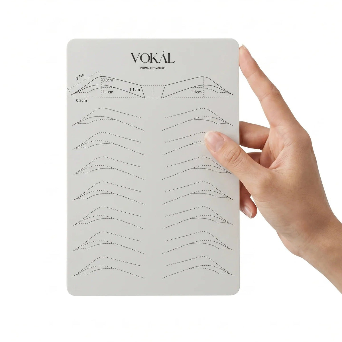 VOKÁL Skin Latex – Professional Eyebrow PMU Practice Skin