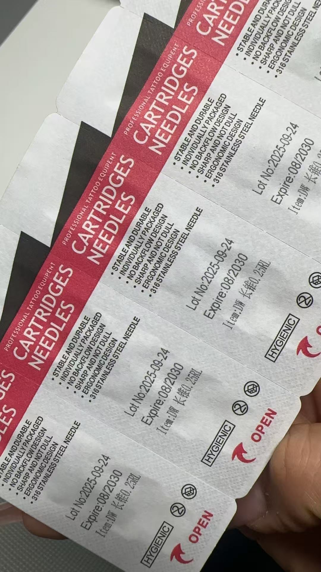 Precision Glide Support Needle – Single Needle Cartridge (10pcs/Box)