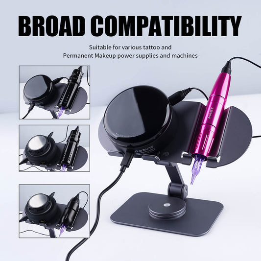 Multifunctional Tattoo Pen Stand with Power Supply Support