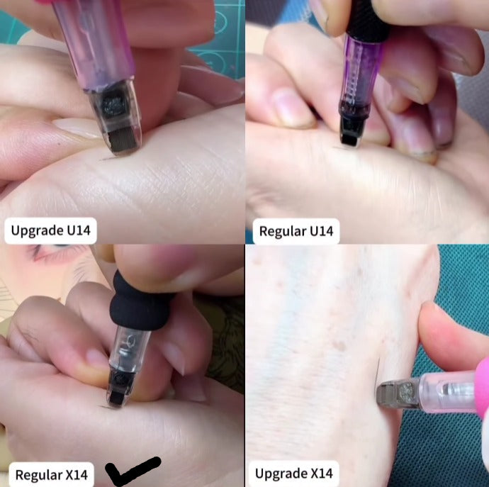 XF Regular X14 Special PMU Needle - 10PCS/Box (For Use Only with XF Machines – Not Compatible with Other Devices)