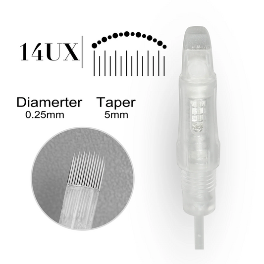 XF Regular X14 Spezial-PMU-Nadel – 10 Stück/Box (Nur zur Verwendung mit XF-Maschinen – nicht mit anderen Geräten kompatibel)