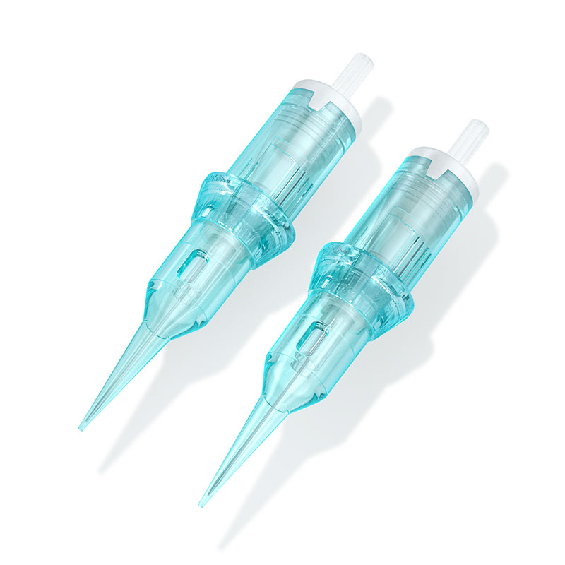 Biomaser Thunderlord Power Lake Blue PMU Tattoo Cartridges Needles – Box of 20