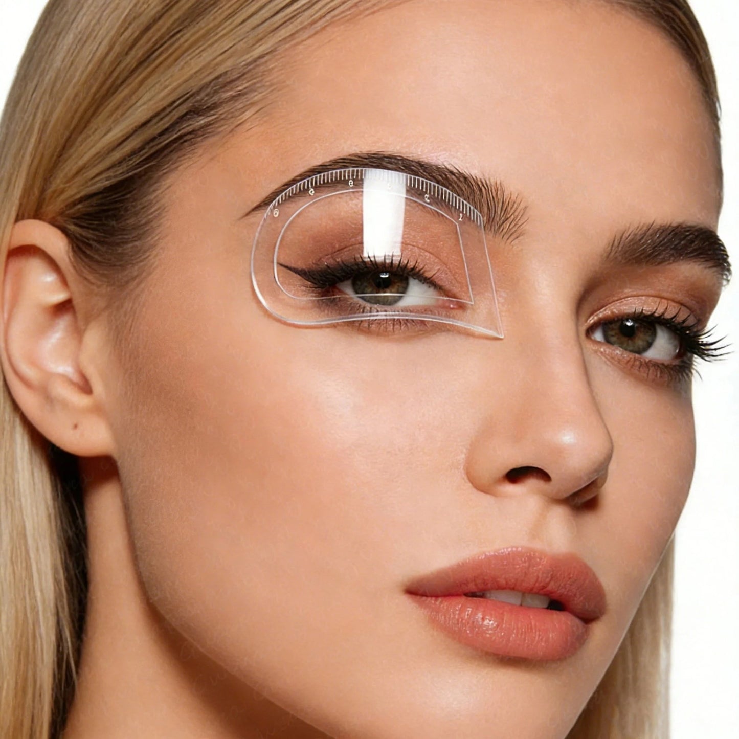 YD 2-in-1 Brow & Lip Measuring Ruler