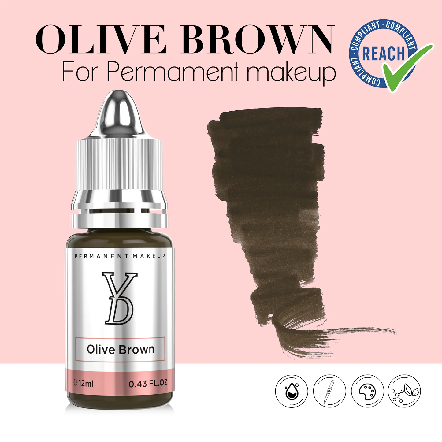 YD Brow Color Correction Pigment Set – Neutralizing Collection