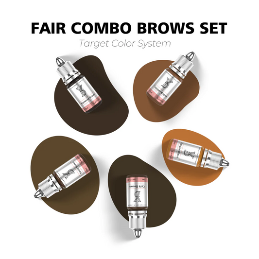 YD FAIR COMBO BROWS SET — Powder Hybrid Pigment Collection - Free Shipping