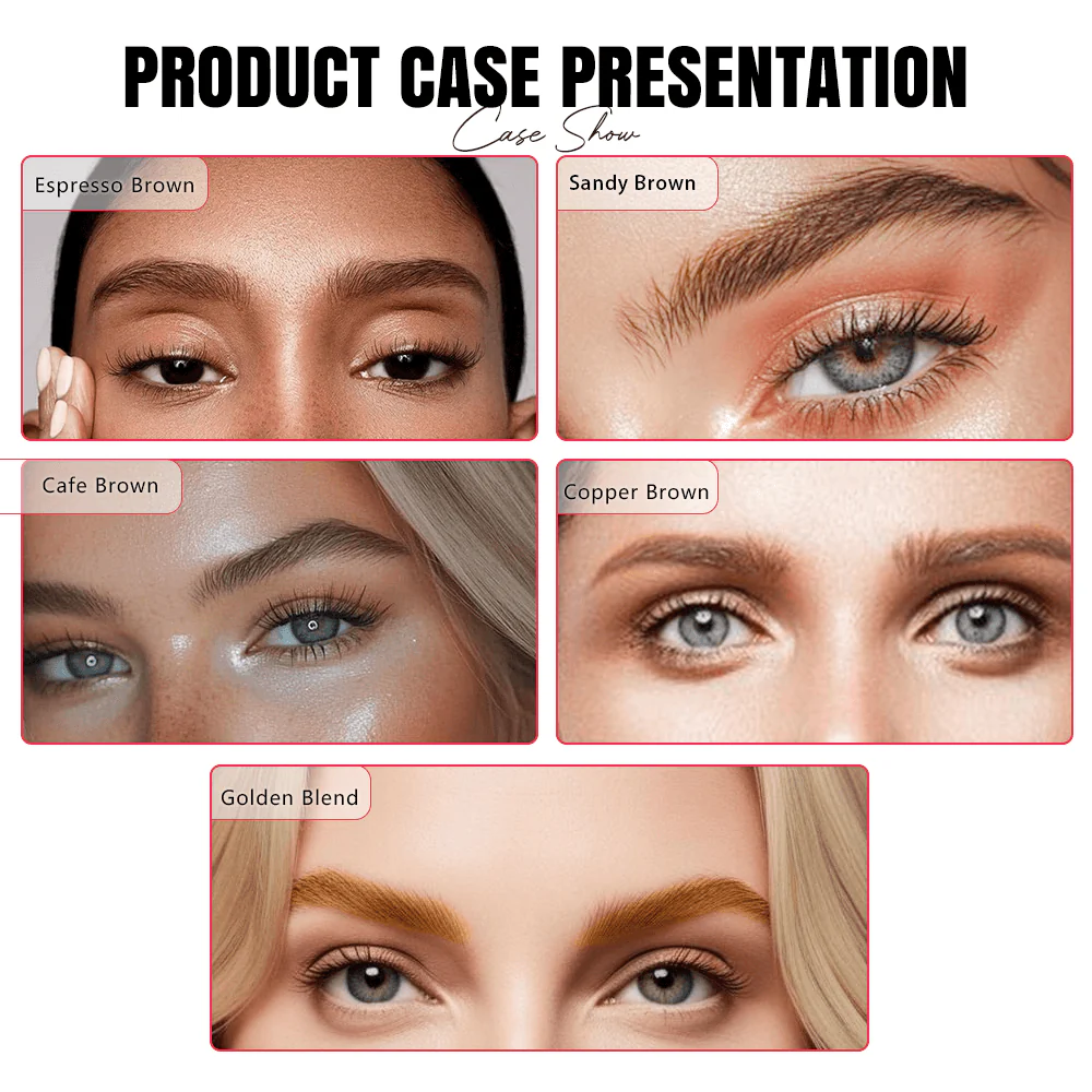 YD FAIR COMBO BROWS SET — Powder Hybrid Pigment Collection - Free Shipping