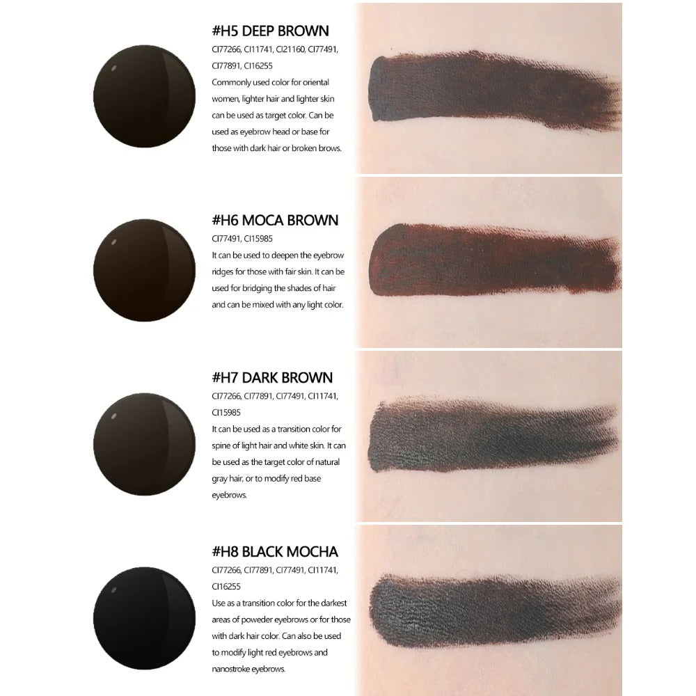 YD Hybrid Cream Pigment Set for Brows – Free Shipping