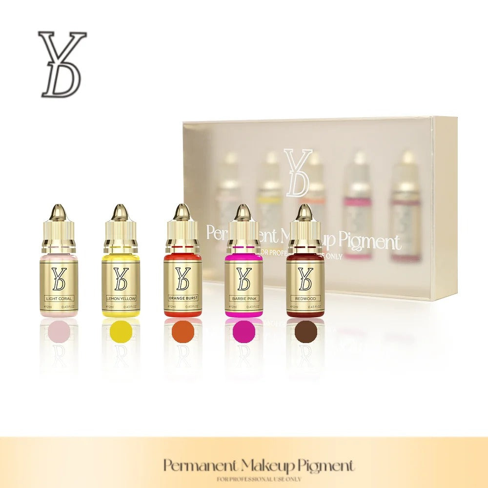 YD NEO Organic Liquid Pigment Mixture Set — Professional Lip Blushing Collection - Free Shipping
