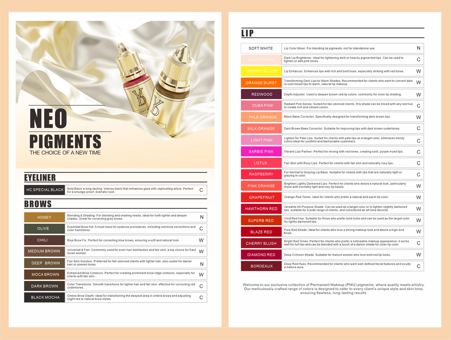 YD NEO Organic Liquid Pigments — Dark ALL-IN-ONE Set - Free Shipping