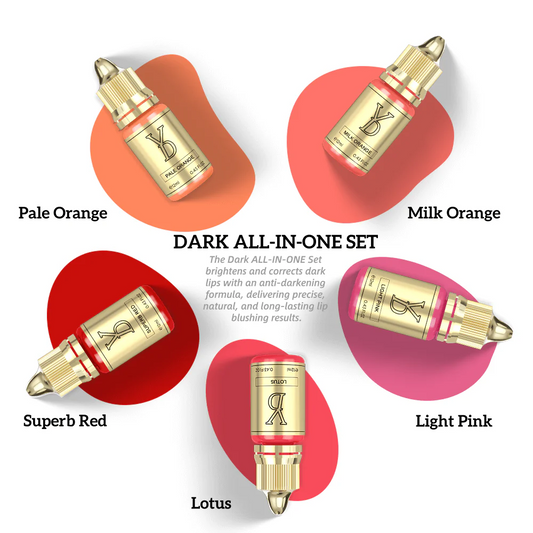 YD NEO Organic Liquid Pigments — Dark ALL-IN-ONE Set - Free Shipping