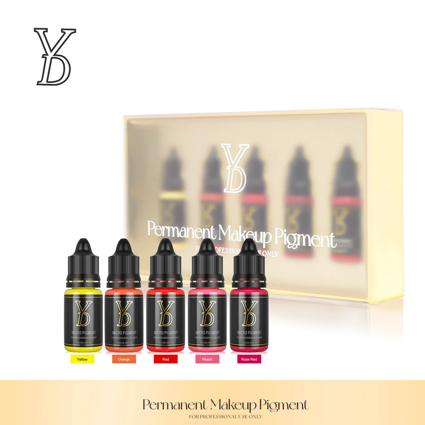 YD Nano Organic Liquid Pigments – Soft Lips Set - Free Shipping