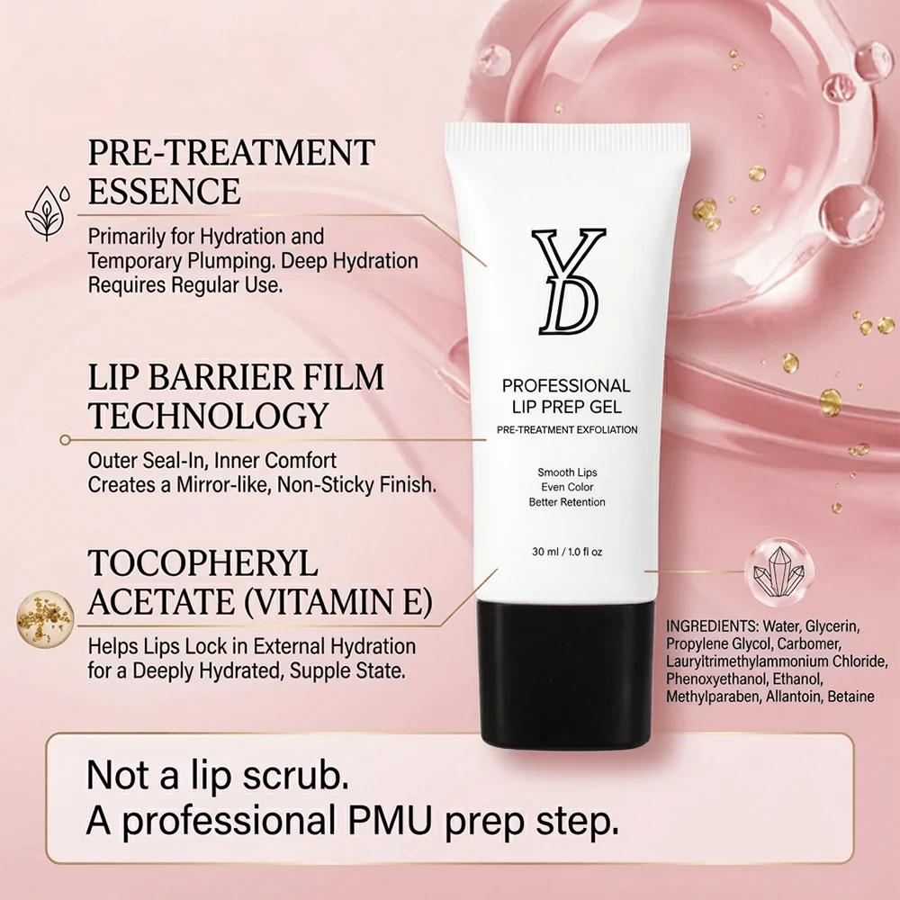 YDPMU Professional Lip Prep Exfoliating Gel