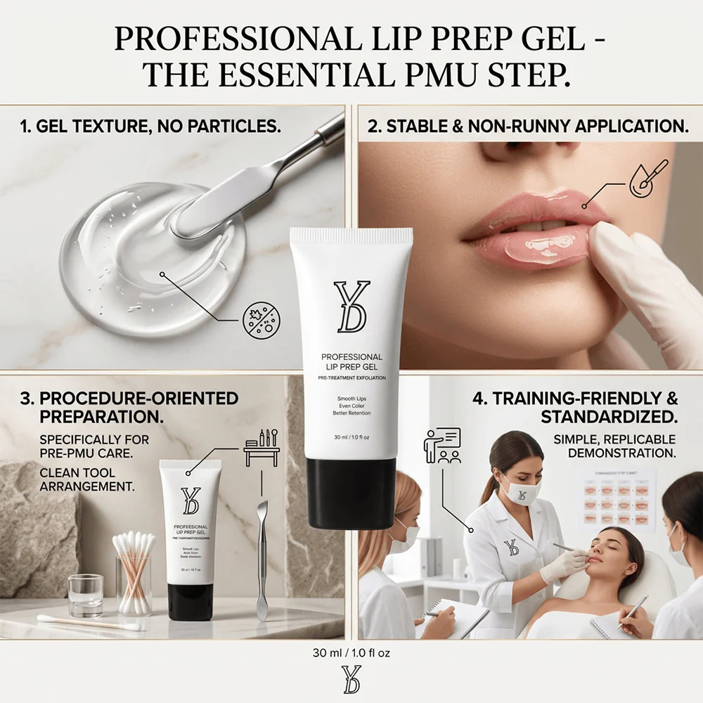 YDPMU Professional Lip Prep Exfoliating Gel