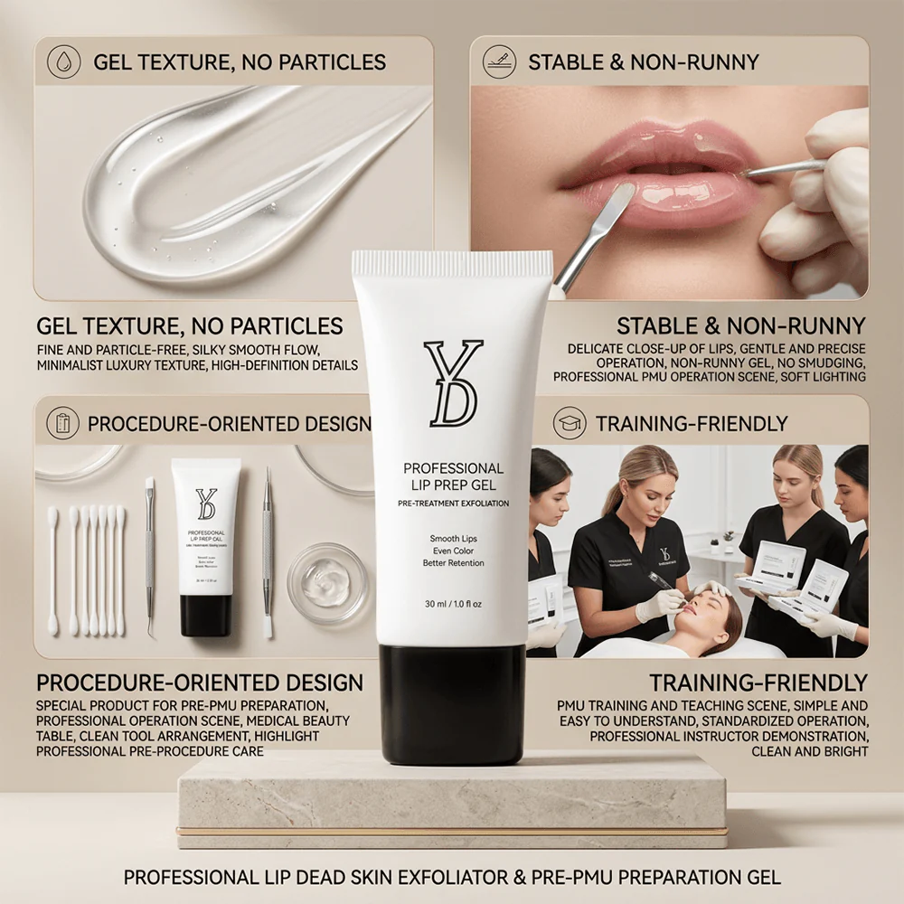 YDPMU Professional Lip Prep Exfoliating Gel