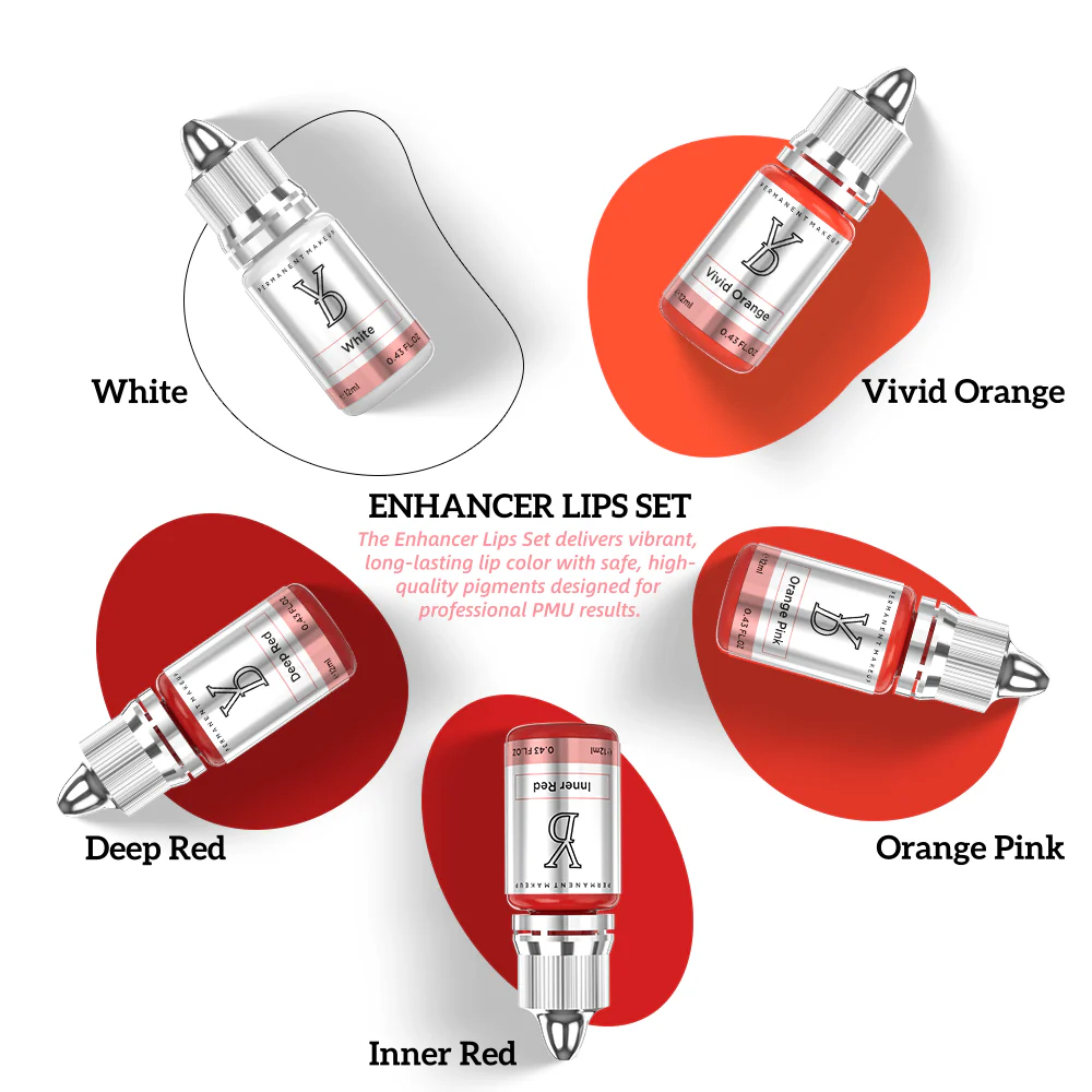 YD POWDER Hybrid Liquid Pigments – Enhancer Lips Set - Free Shipping