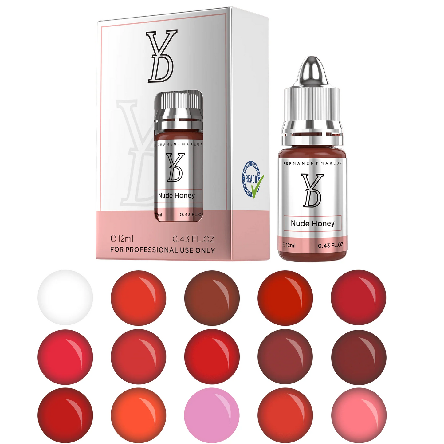 YD POWDER Hybrid Liquid Pigments – Enhancer Lips Set - Free Shipping