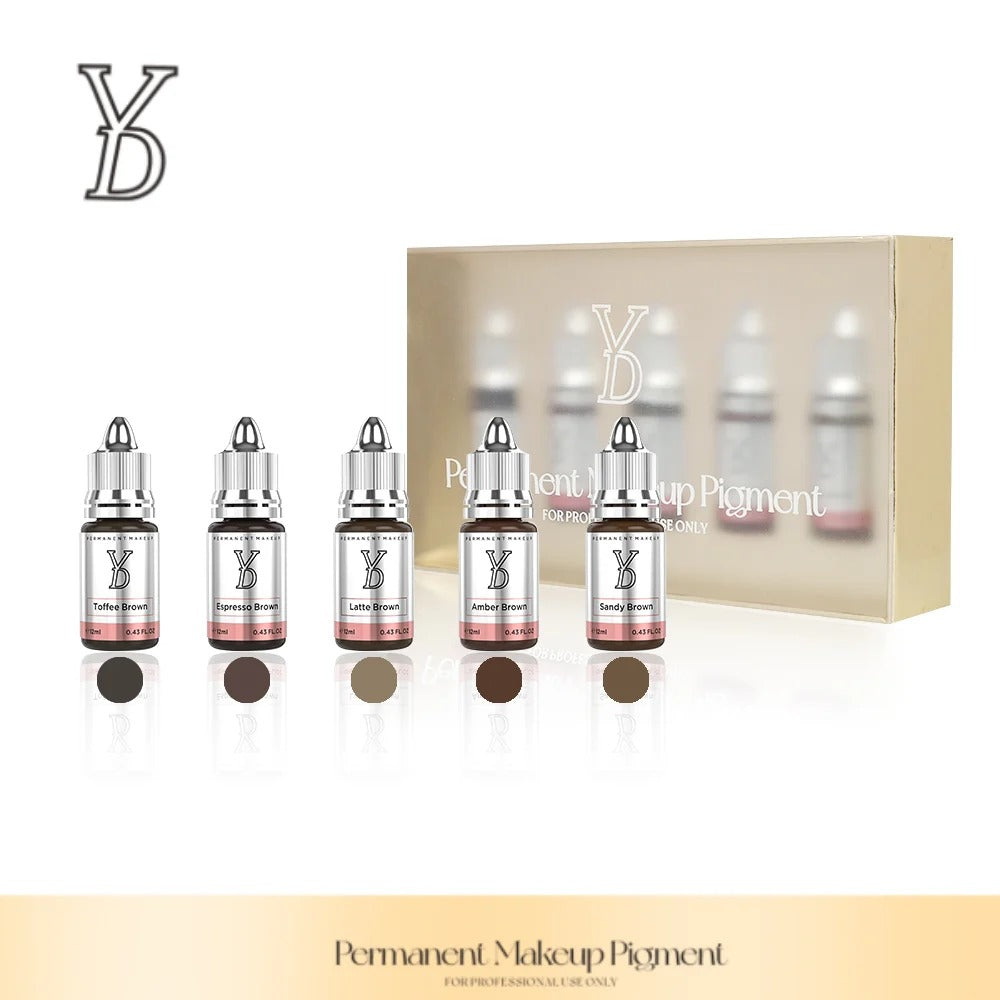 YD Powder Hybrid Liquid Pigments — Hairstroke Brows Set - Free Shipping