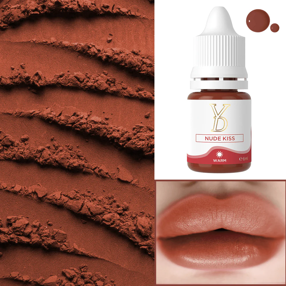 YD Powder Liquid Lip Pigments – 10 Nude Collection (6ml)