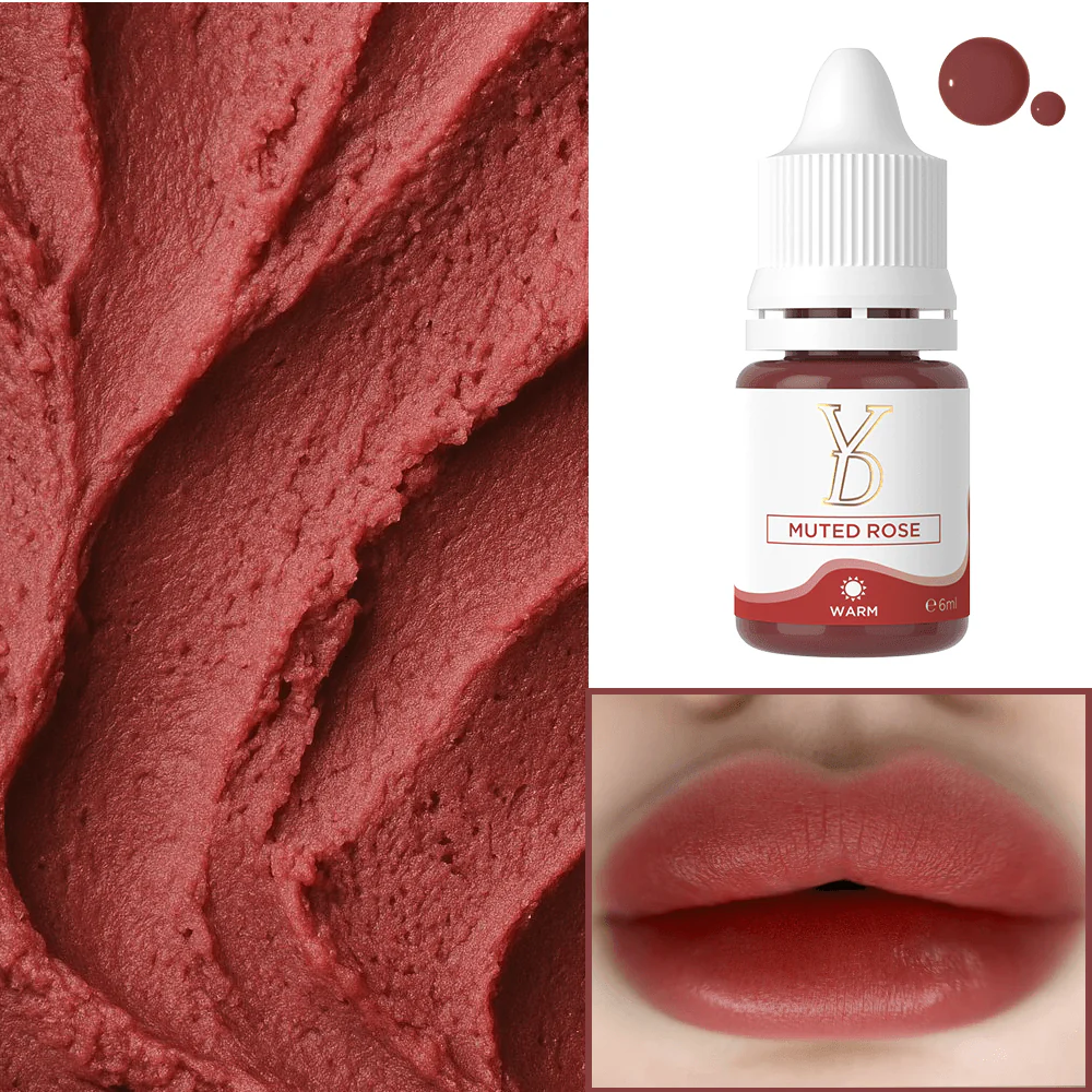 YD Powder Liquid Lip Pigments – 10 Nude Collection (6ml)