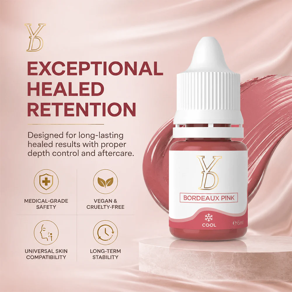 YD Powder Liquid Lip Pigments – 10 Nude Collection (6ml)