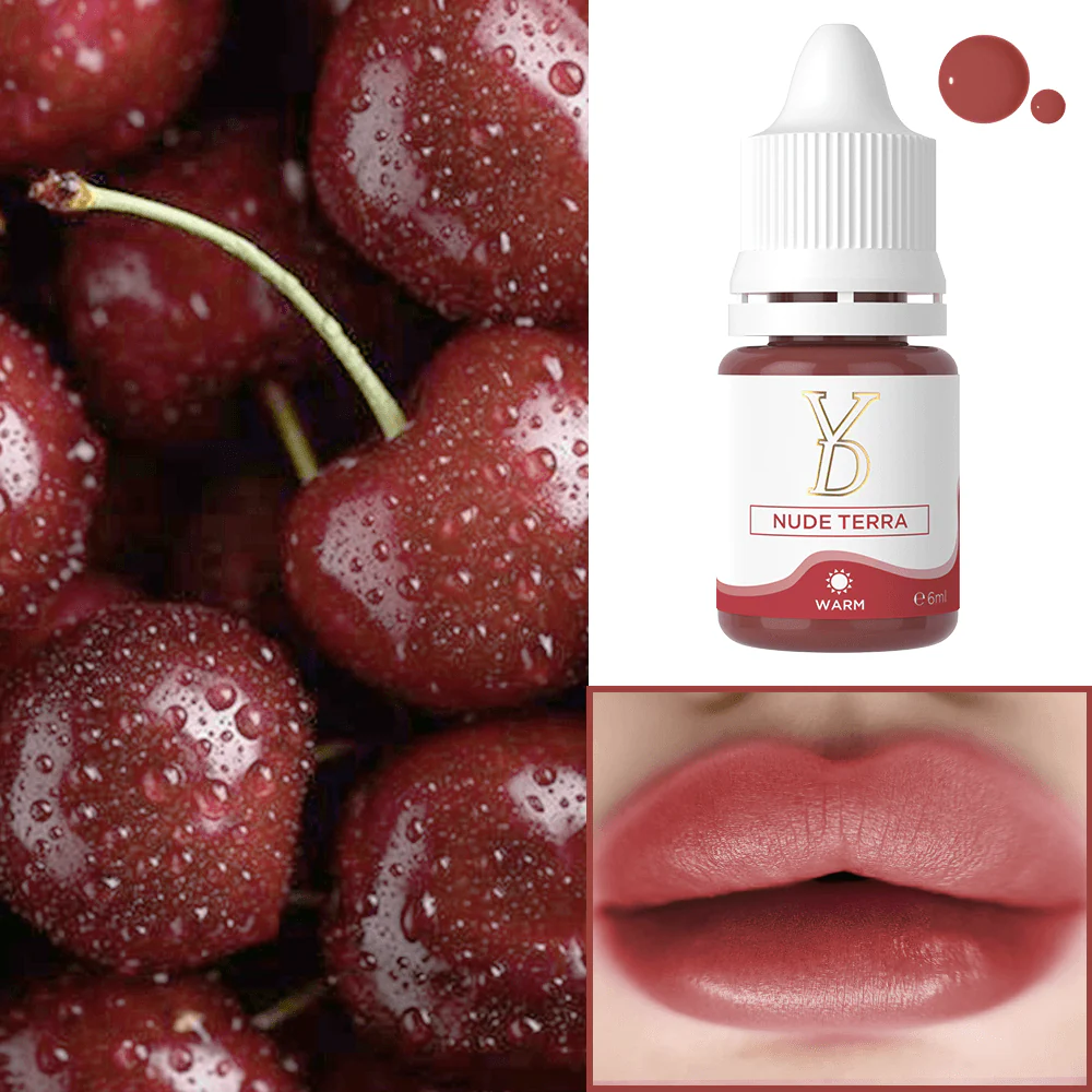 YD Powder Liquid Lip Pigments – 10 Nude Collection (6ml)