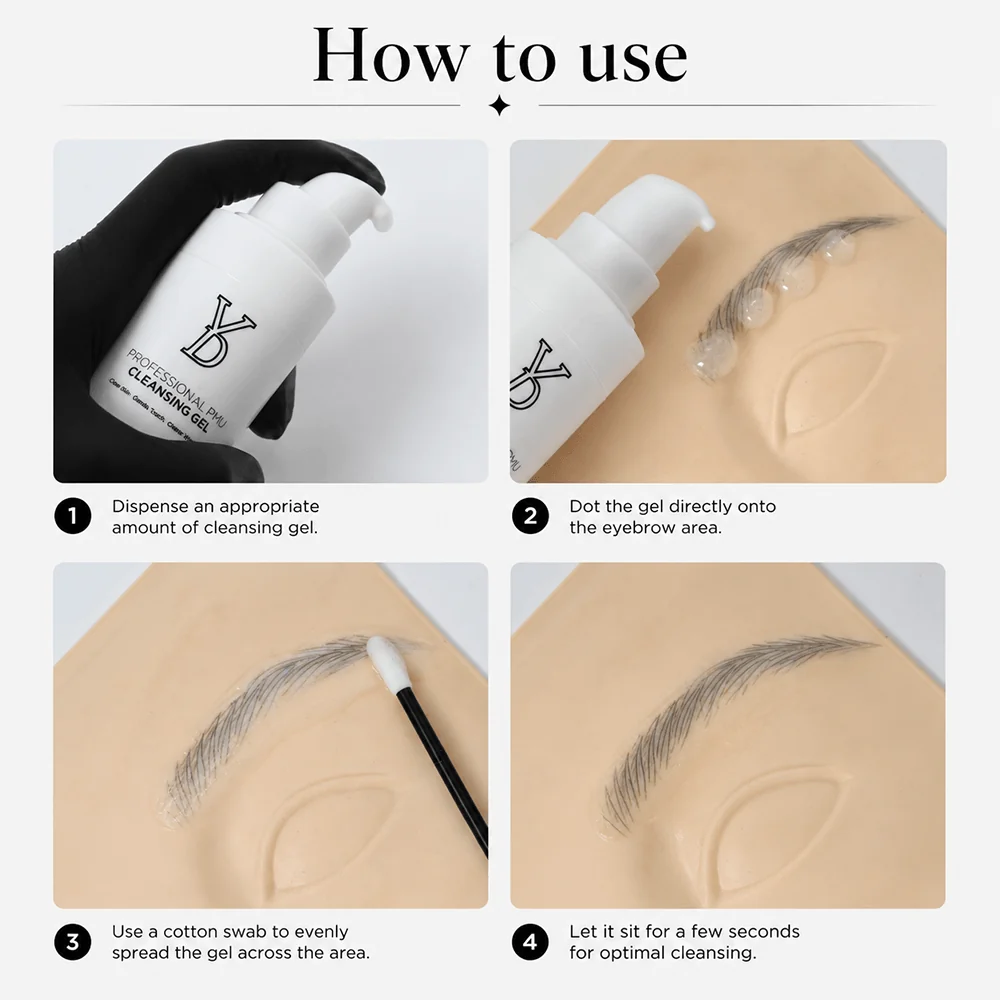 YD Professional PMU Cleansing Gel – 30ml