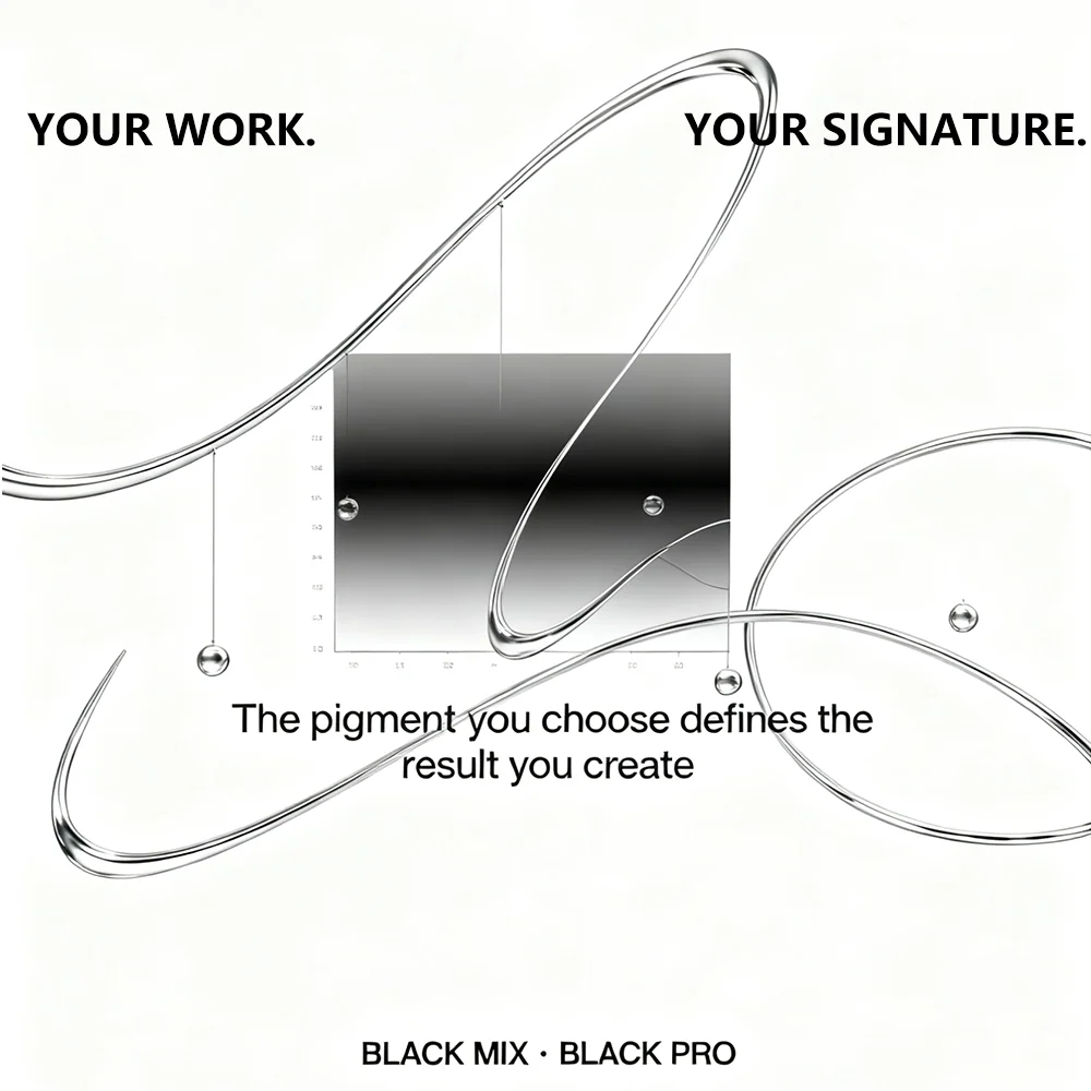 YD Professional BLACK PRO SMP Pigment 15ml