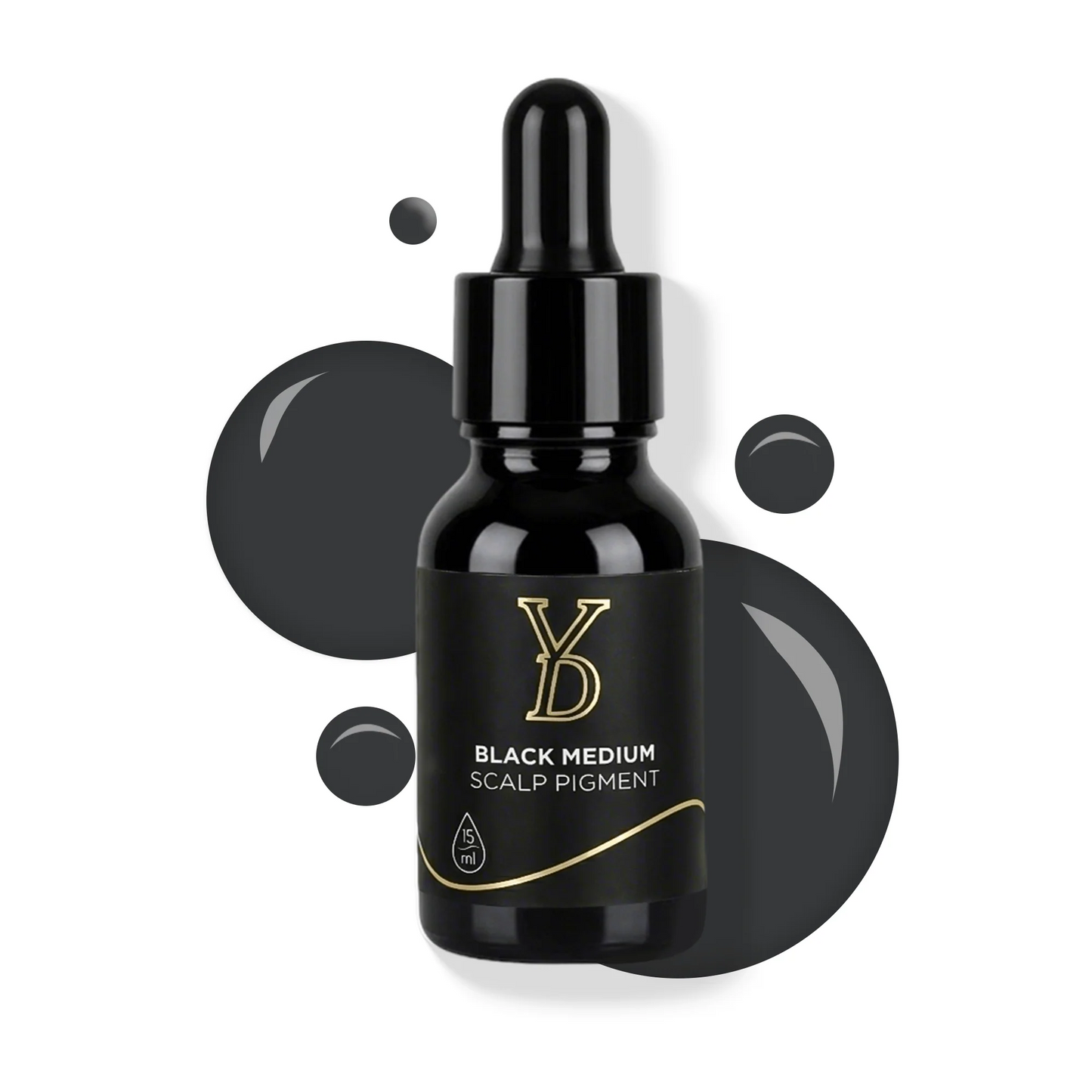 YD Professional SMP Pigment Set 15ml - Complete Scalp Micropigmentation Pigment System | 7 Professional Formulas for Natural & Stable SMP Results