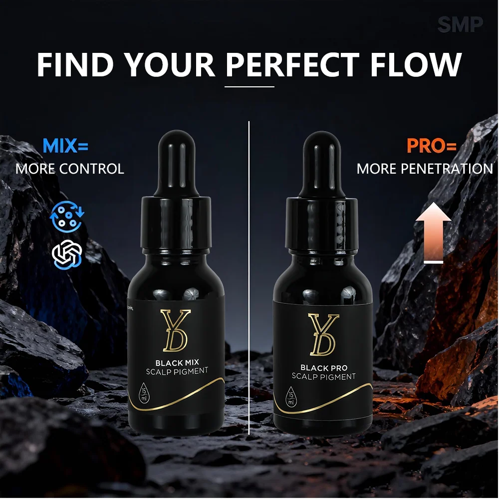 YD Professional BLACK PRO SMP Pigment 15ml