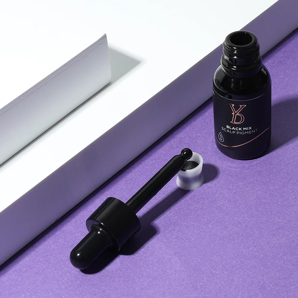 YD Professional Scalp Micropigmentation Pigments — BLACK MIX & BLACK PRO