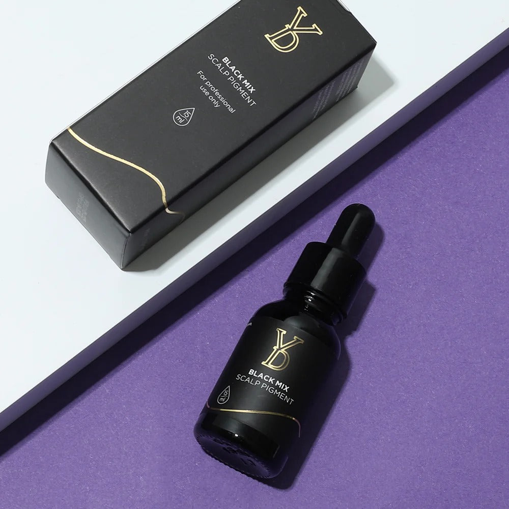 YD Professional Scalp Micropigmentation Pigments — BLACK MIX & BLACK PRO