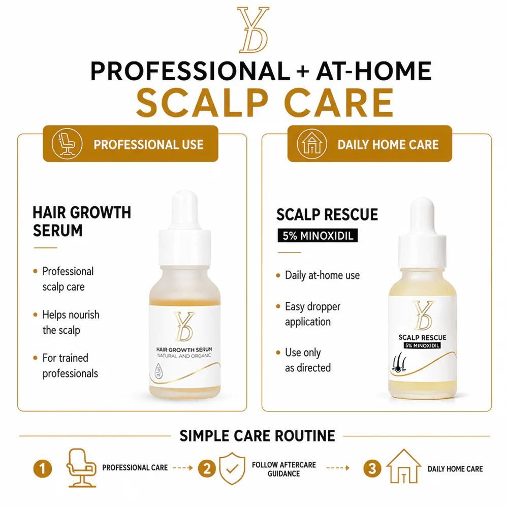 YD Scalp Rescue 5% Minoxidil Hair Regrowth Treatment – 15ml