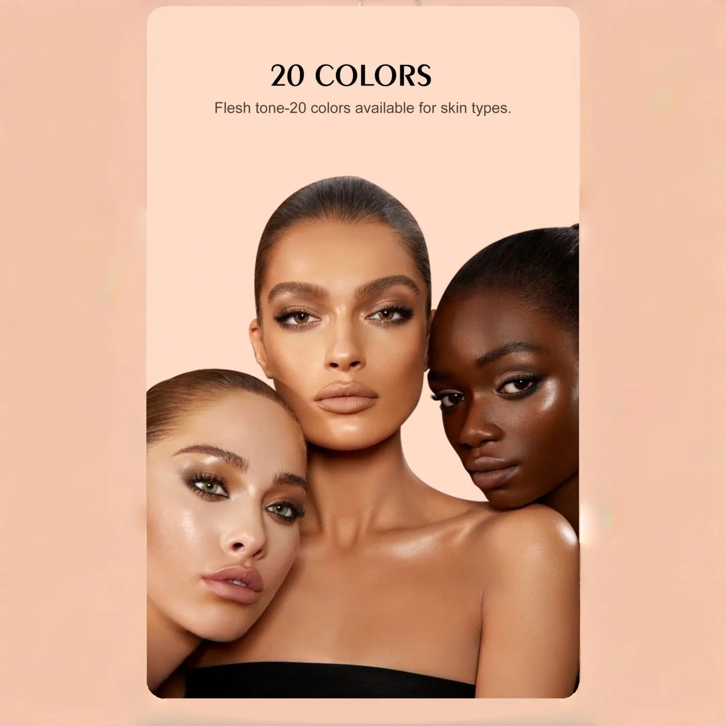 YD Skin Camouflage Pigments – 20 Professional Skin Tone Shades
