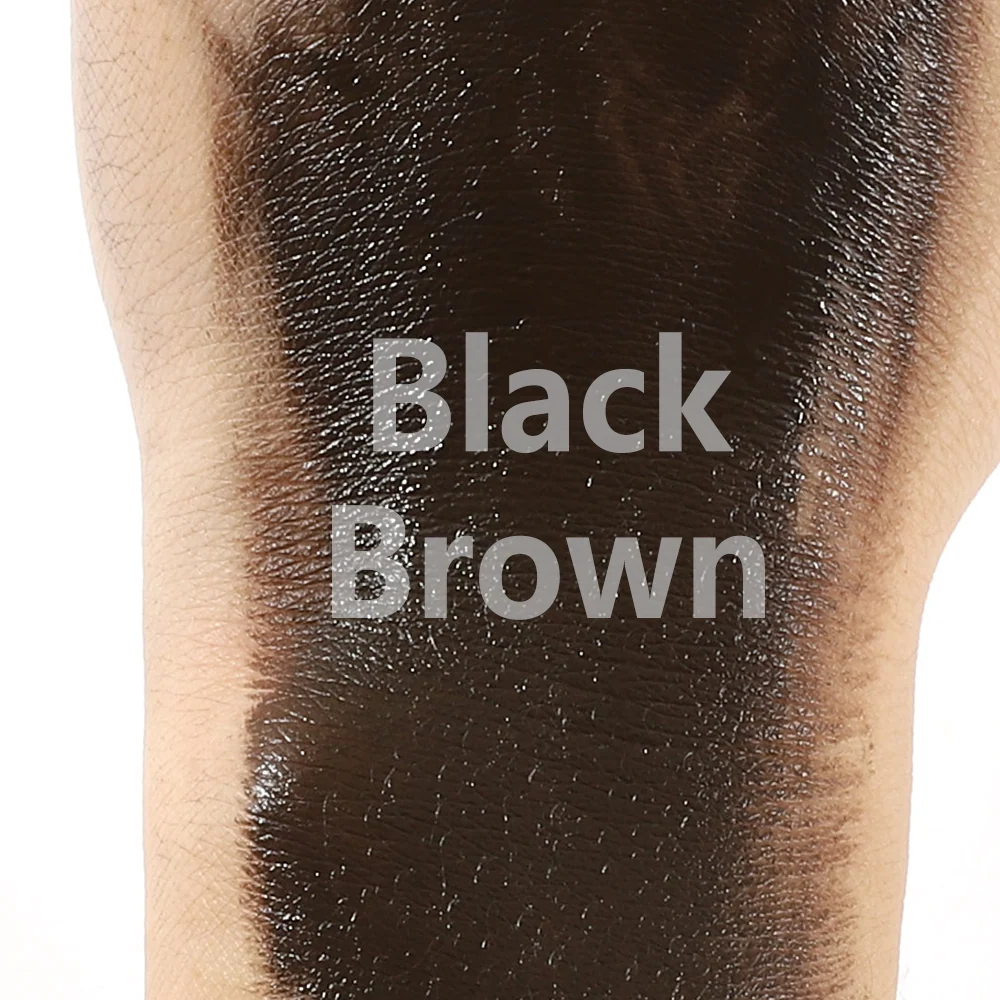 YD InoCream Inorganic Black Brown Brow Pigment – 12ml | Neutral Deep Brown PMU Pigment
