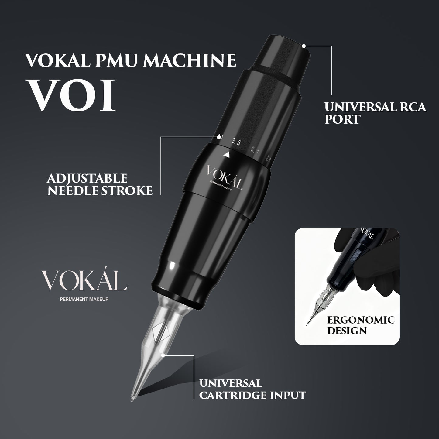 VOKÁL PMU MACHINE V01 — Professional Brushless Device