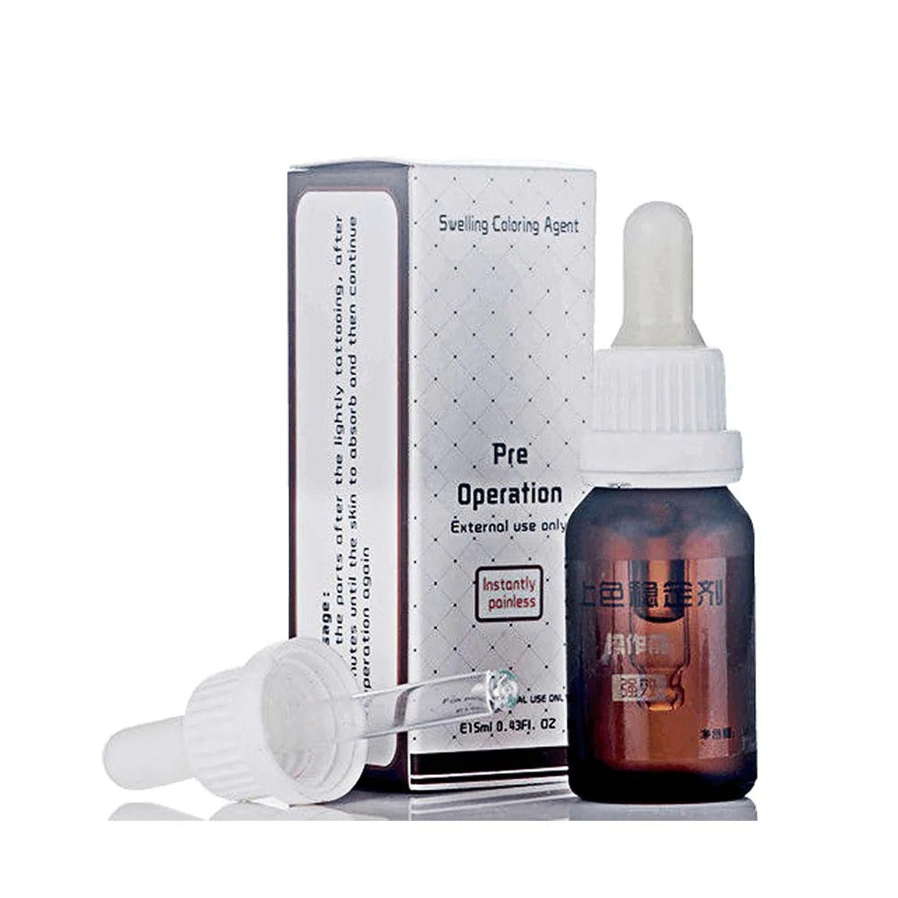 YD Pre-Operation Anesthetic Liquid | 15%+ Lidocaine Pre-Procedure Numbing Solution for PMU, Tattoo & SMP