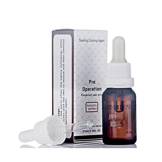 YD Pre-Operation Anesthetic Liquid | 15%+ Lidocaine Pre-Procedure Numbing Solution for PMU, Tattoo & SMP