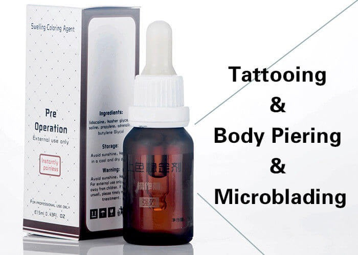 YD Pre-Operation Anesthetic Liquid | 15%+ Lidocaine Pre-Procedure Numbing Solution for PMU, Tattoo & SMP