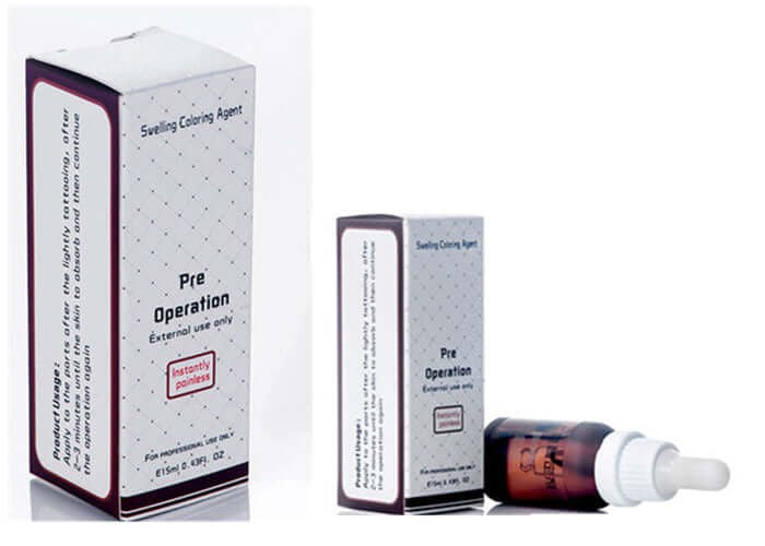YD Pre-Operation Anesthetic Liquid | 15%+ Lidocaine Pre-Procedure Numbing Solution for PMU, Tattoo & SMP