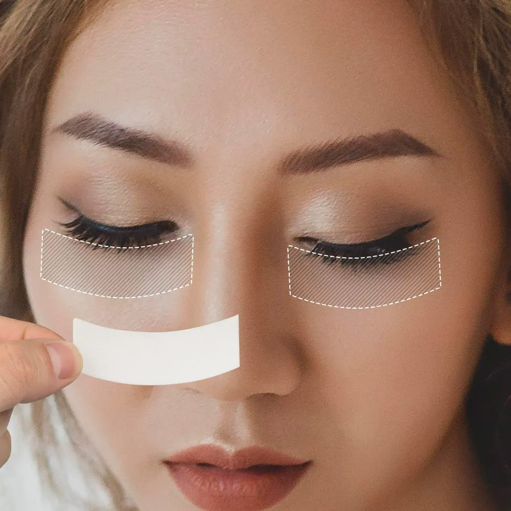 Professional Foam Under Eye Pads for Eyelash Extensions – Pre-Cut Lash Isolation Tape Roll