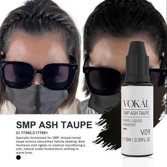 VOKÁL™ V09 SMP Ash Taupe – Water-Based Pigment (10ml)