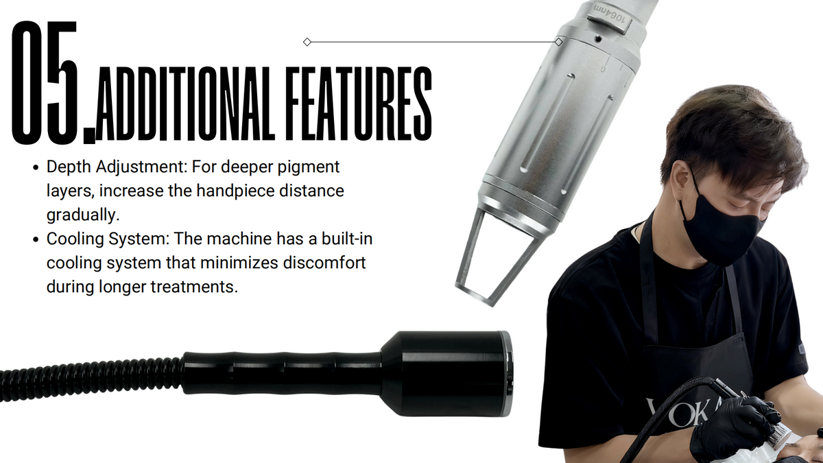 VOKAL LASER 2.0 Professional Pigment Removal Laser System – Multi-Wavelength PMU & Tattoo Removal Machine