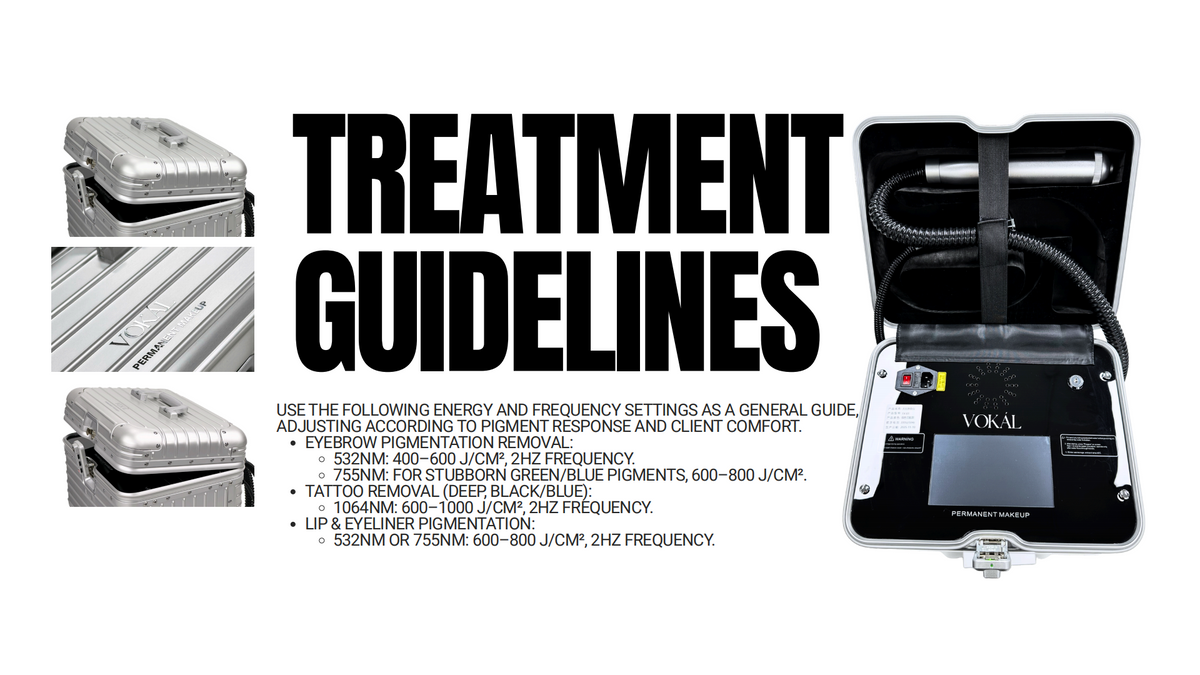 VOKAL LASER 2.0 Professional Pigment Removal Laser System – Multi-Wavelength PMU & Tattoo Removal Machine
