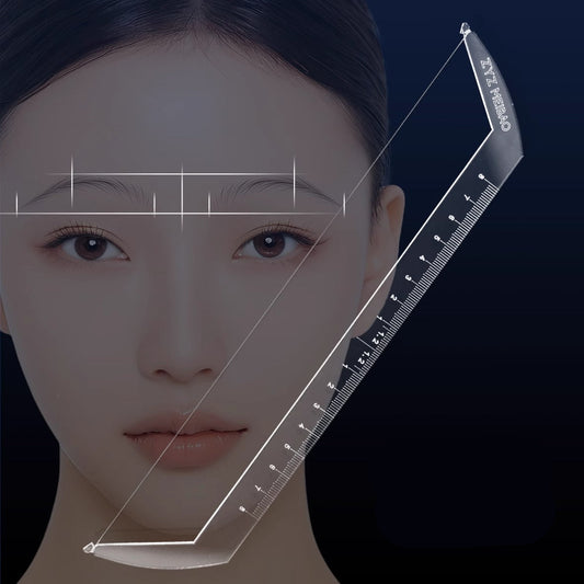 ZYZ MEIBAO Transparent Eyebrow Mapping Ruler